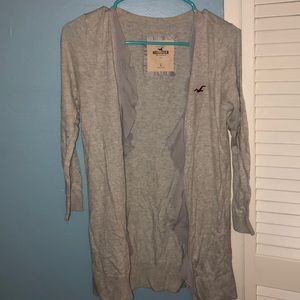 NWT Hollister Gray Cardigan